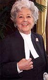 1992-2000 Speaker of the House of Commons Betty Boothroyd, United Kingdom