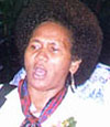 1993-94 Minister of Energy, Mines and Minerals, 1997-2000 Minister of Forestry, Environment and Conservation, 2000 and 2000-01 Minister of Youth, Women and Sport and 2000 Minister of Lands and Housing Hilda Kari, Solomon Islands