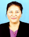 The so far only female Cabinet Member 1987-98 as Governor of the Central Bank Pany Yathotou, Laos