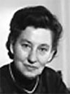 1961-66 Federal Minister of Health Dr.teol. Elisabeth Schwarzhaupt, German Federal Republic